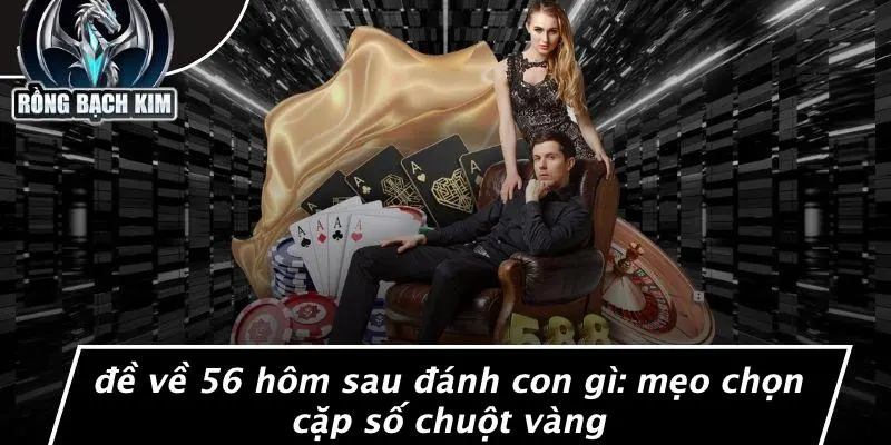 ĐỀ VỀ 56 HÔM SAU ĐÁNH CON GÌ: MẸO CHỌN CẶP SỐ CHUỘT VÀNG