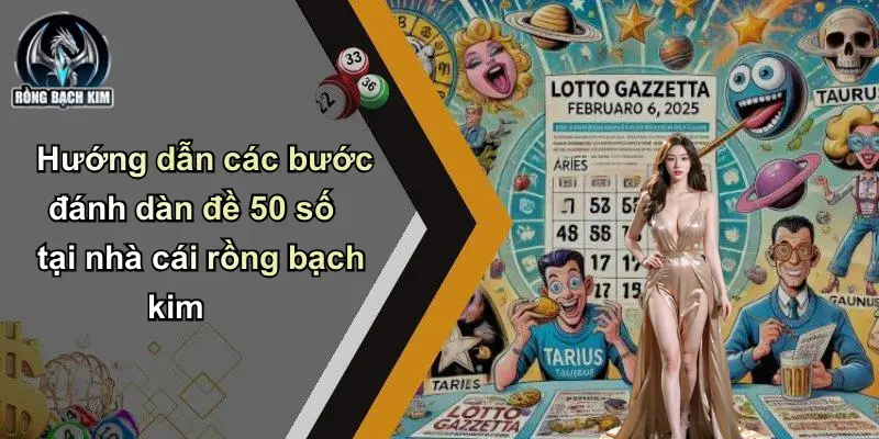 Hướng dẫn các bước đánh dàn đề 50 số tại diễn đàn rồng bạch kim