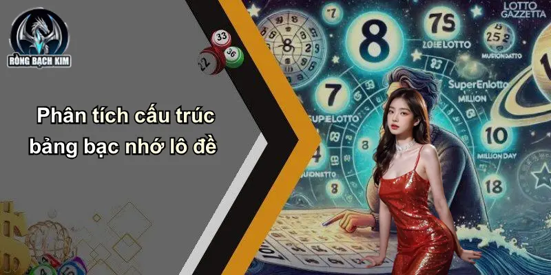 Phân tích cấu trúc bảng bạc nhớ lô đề
