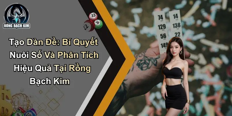 Tạo Dàn Đề: Bí Quyết Nuôi Số Và Phân Tích Tại Rồng Bạch Kim