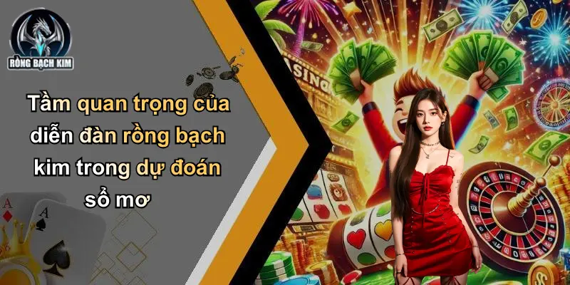 Tầm quan trọng của diễn đàn rồng bạch kim trong dự đoán sổ mơ